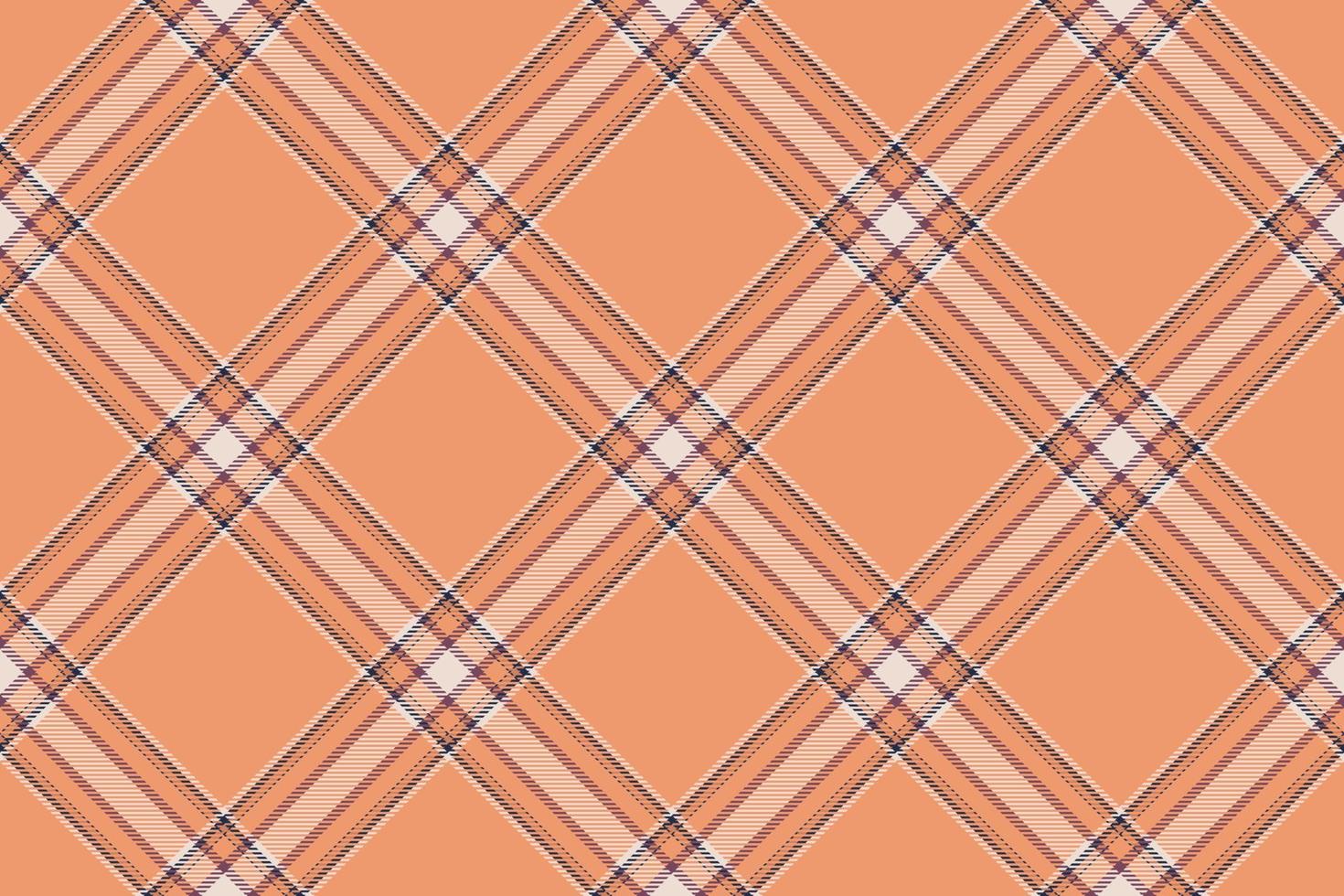 Tartan plaid background, diagonal check seamless pattern. Vector fabric texture for textile print, wrapping paper, gift card, wallpaper.