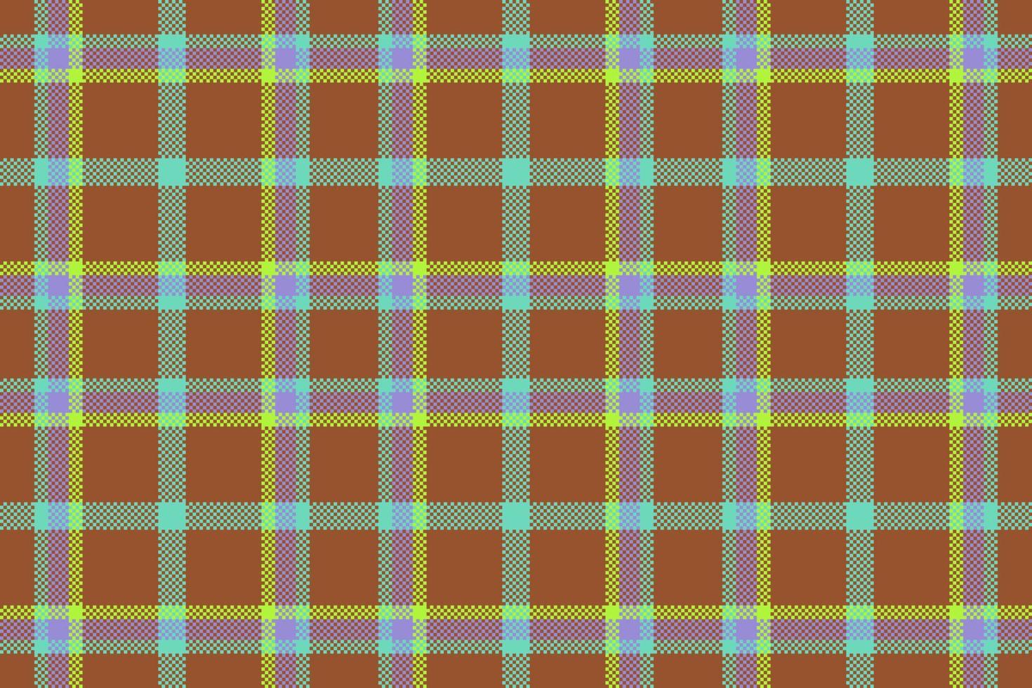 Vector texture fabric. Pattern textile plaid. Seamless background check tartan.