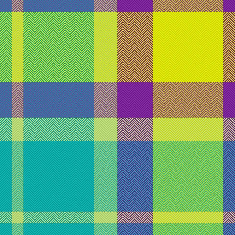 Fabric texture pattern. Textile vector background. Seamless check tartan plaid.