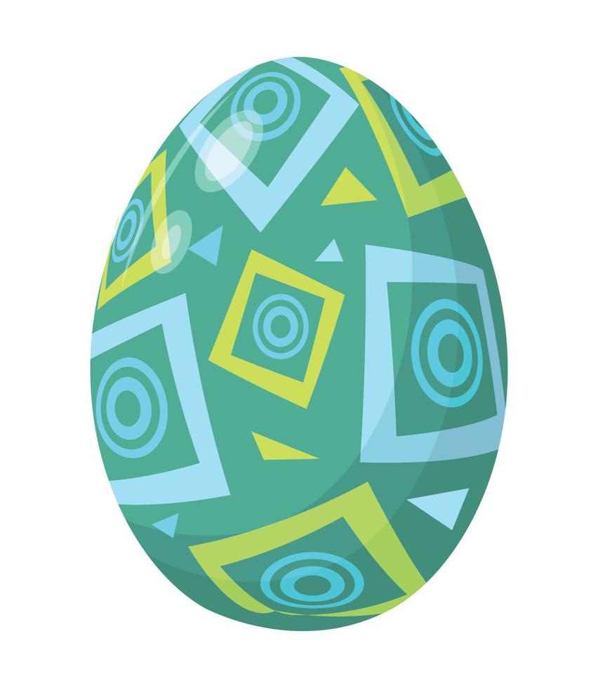 ilustración vectorial del huevo de Pascua vector