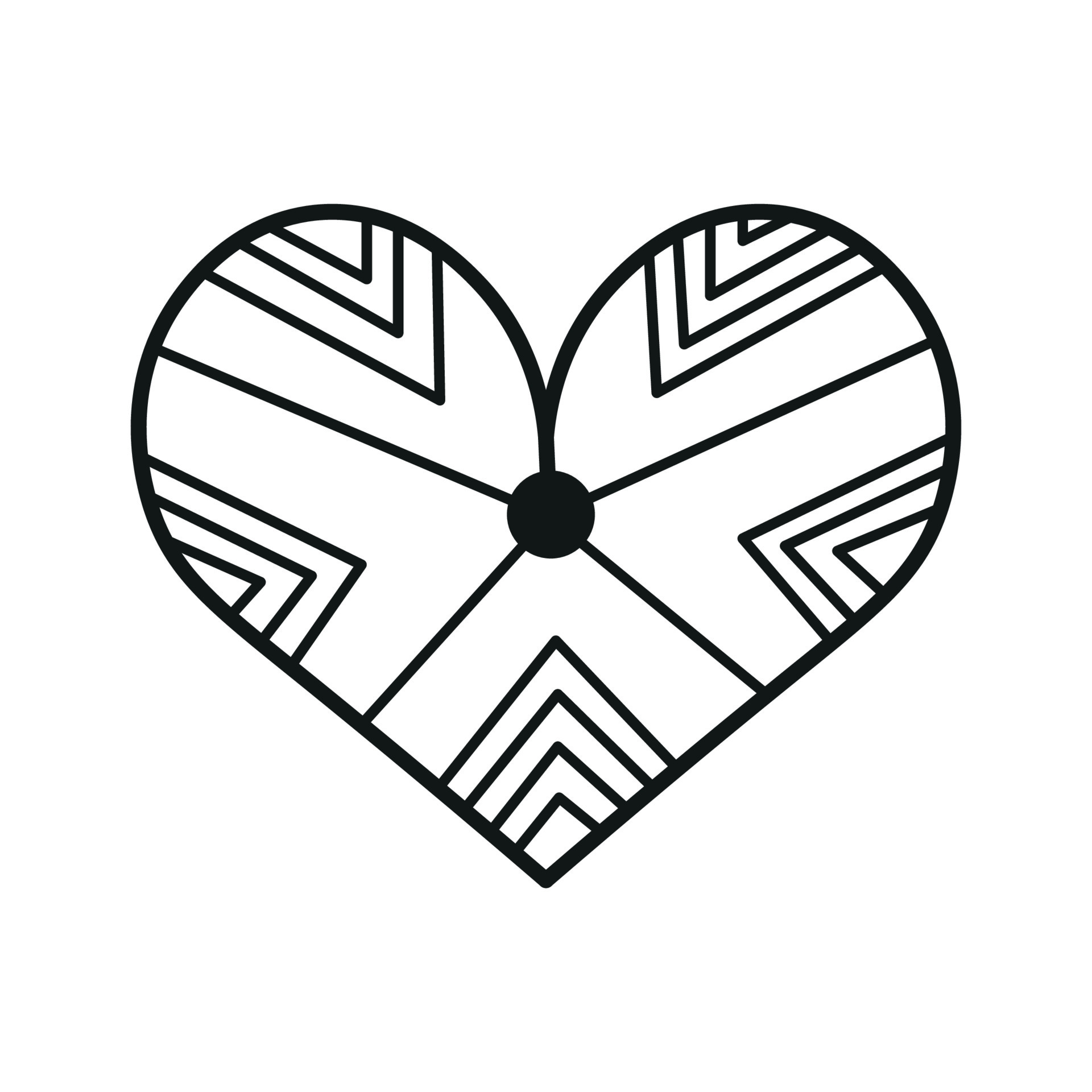 Vector illustration of heart 19020575 Vector Art at Vecteezy