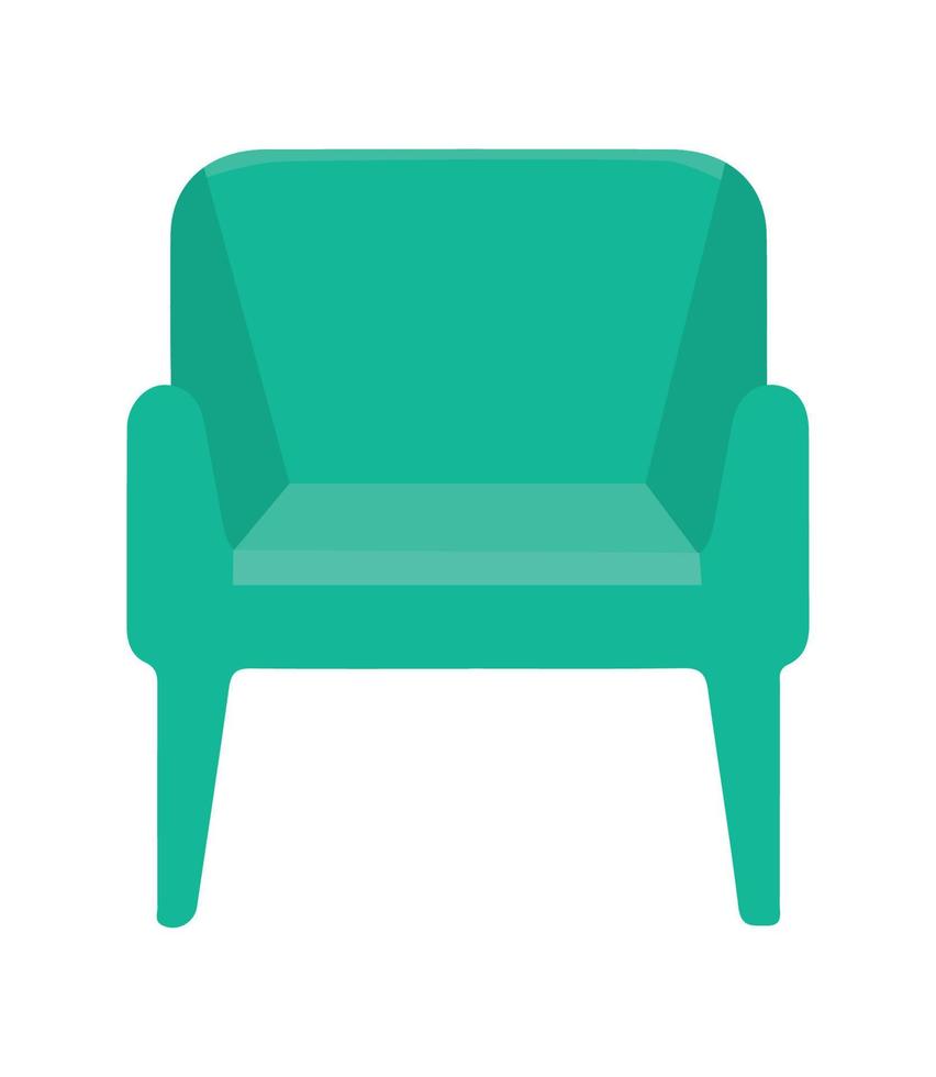 Vector illustration of armchair