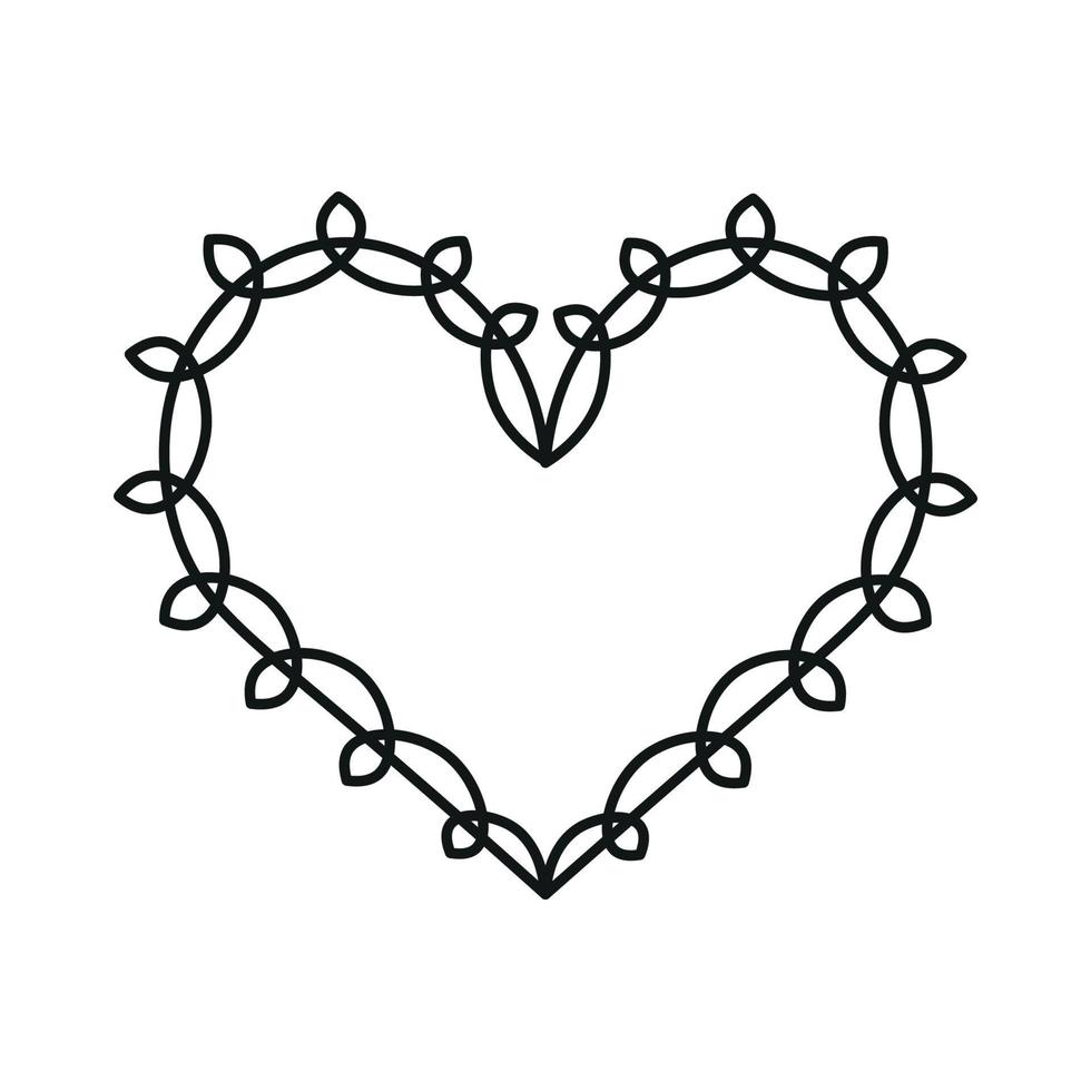 Vector illustration of heart