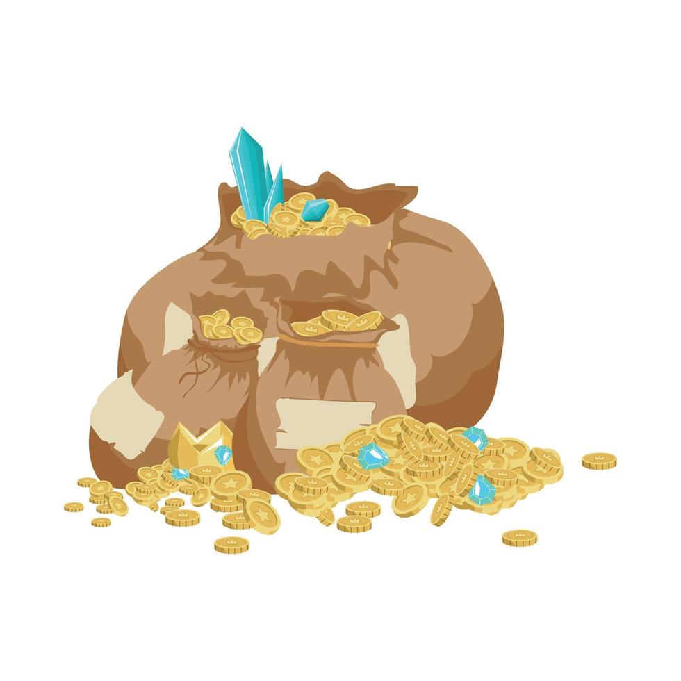 Vector illustration of Treasure Chest