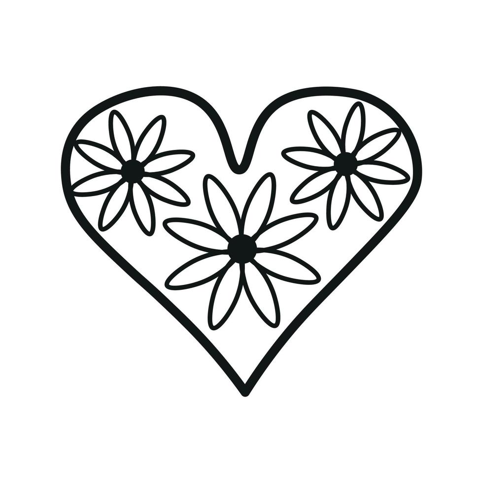 Vector illustration of heart