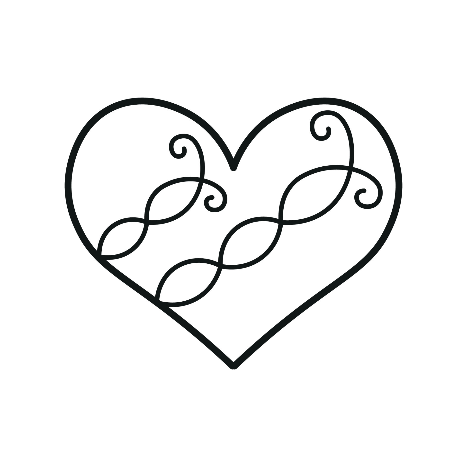 Vector illustration of heart 19021259 Vector Art at Vecteezy