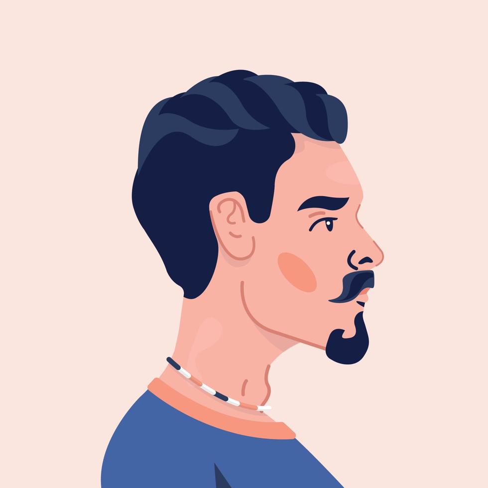 avatar de hombre vector