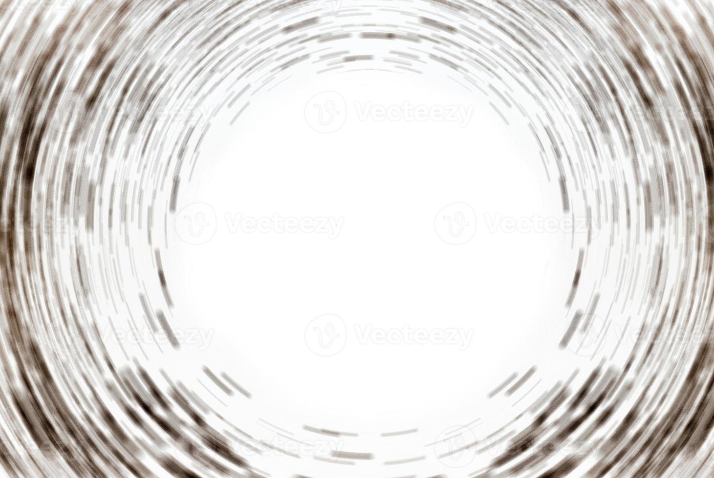 Black line circle effect on white background with copy space center picture photo