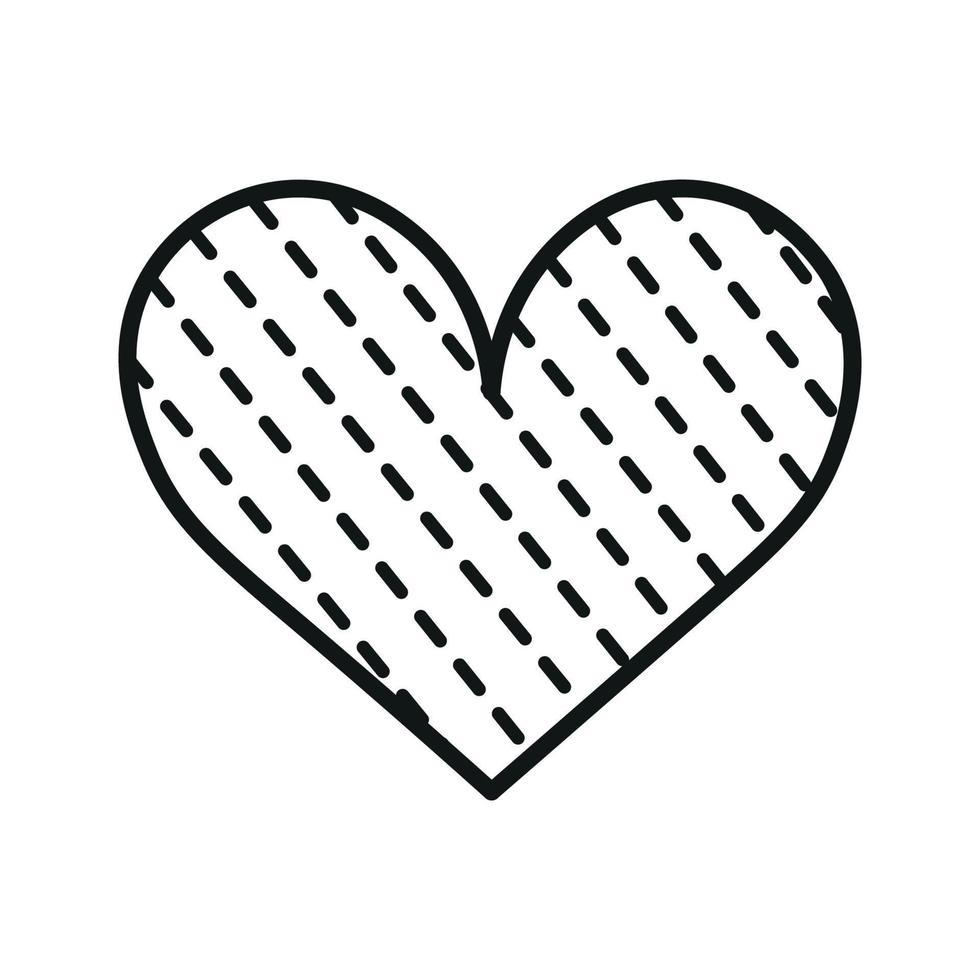 Vector illustration of heart