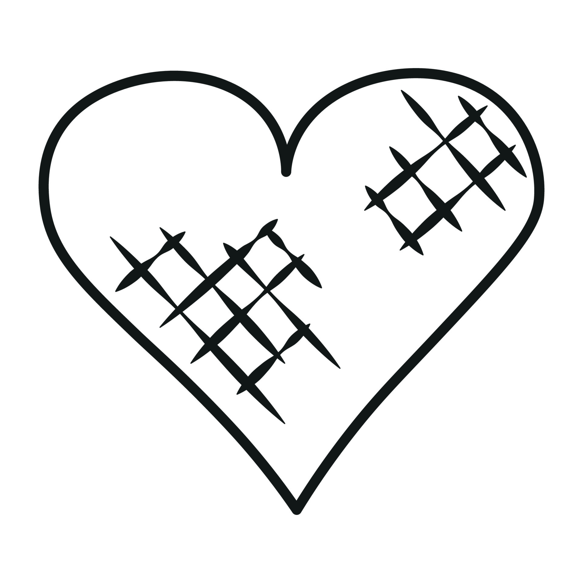 Vector illustration of heart 19021617 Vector Art at Vecteezy