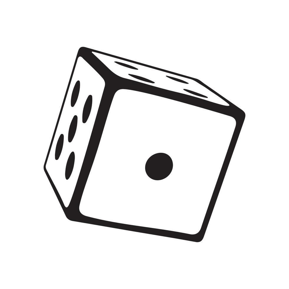 Vector illustrator of Dice 19021972 Vector Art at Vecteezy