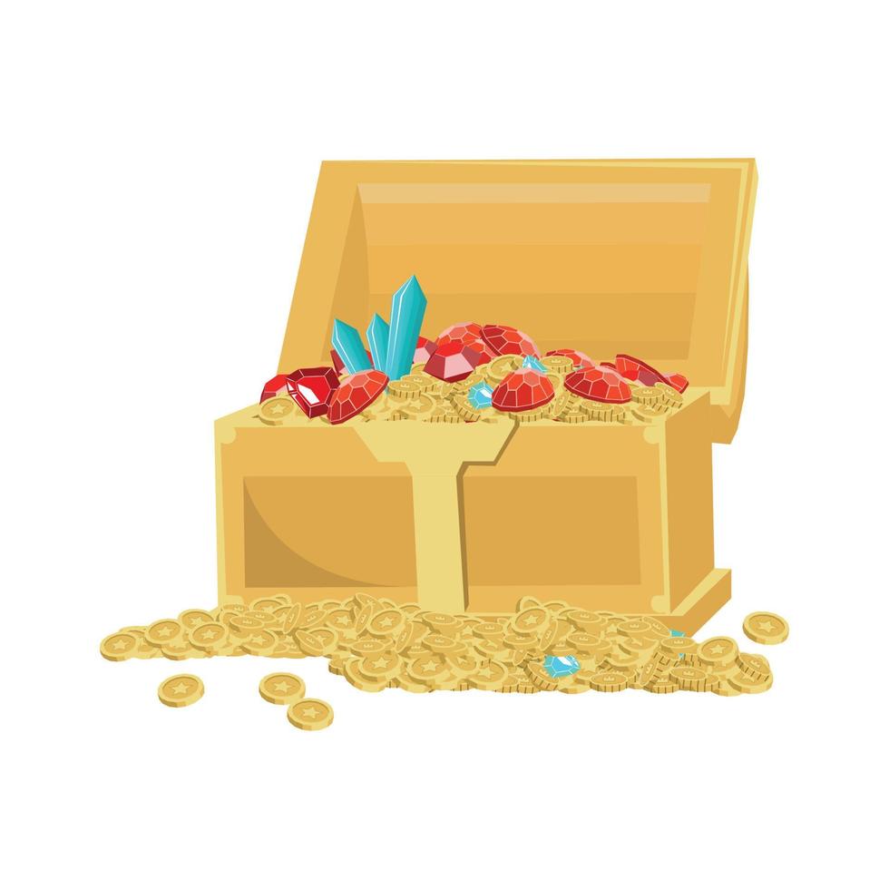 Vector illustration of Treasure Chest