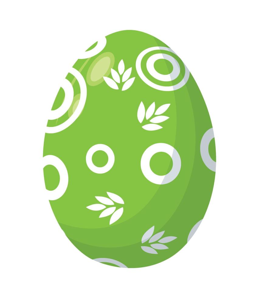 ilustración vectorial del huevo de Pascua vector