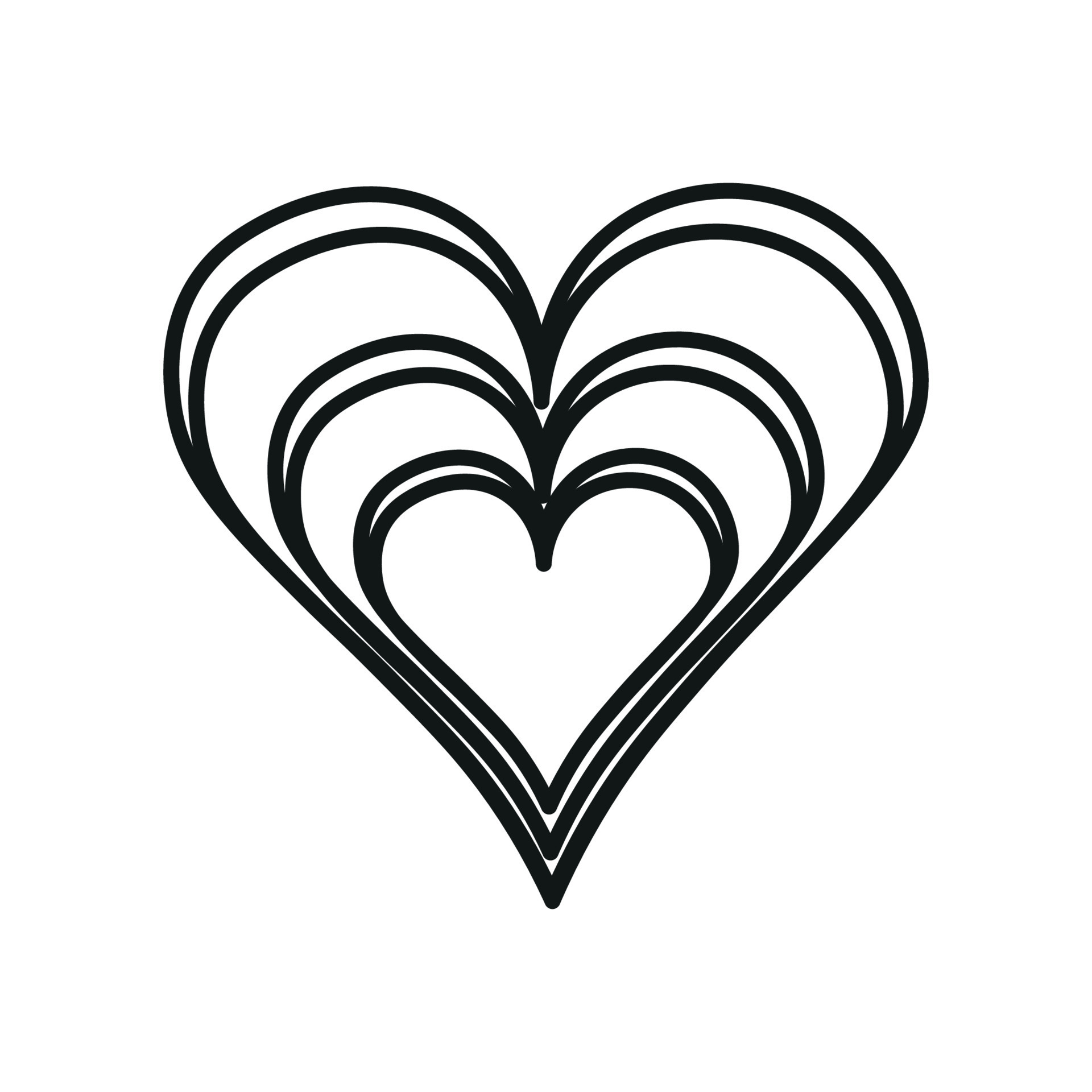 Vector illustration of heart 19021998 Vector Art at Vecteezy