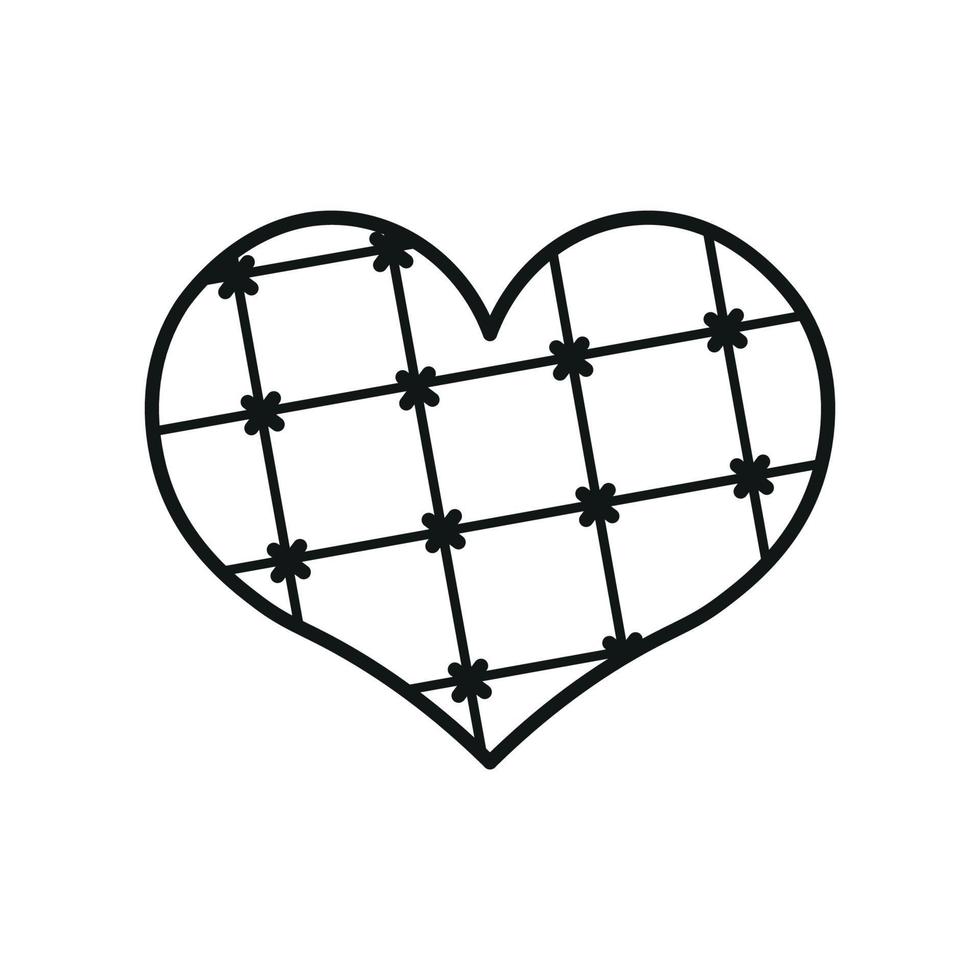 Vector illustration of heart