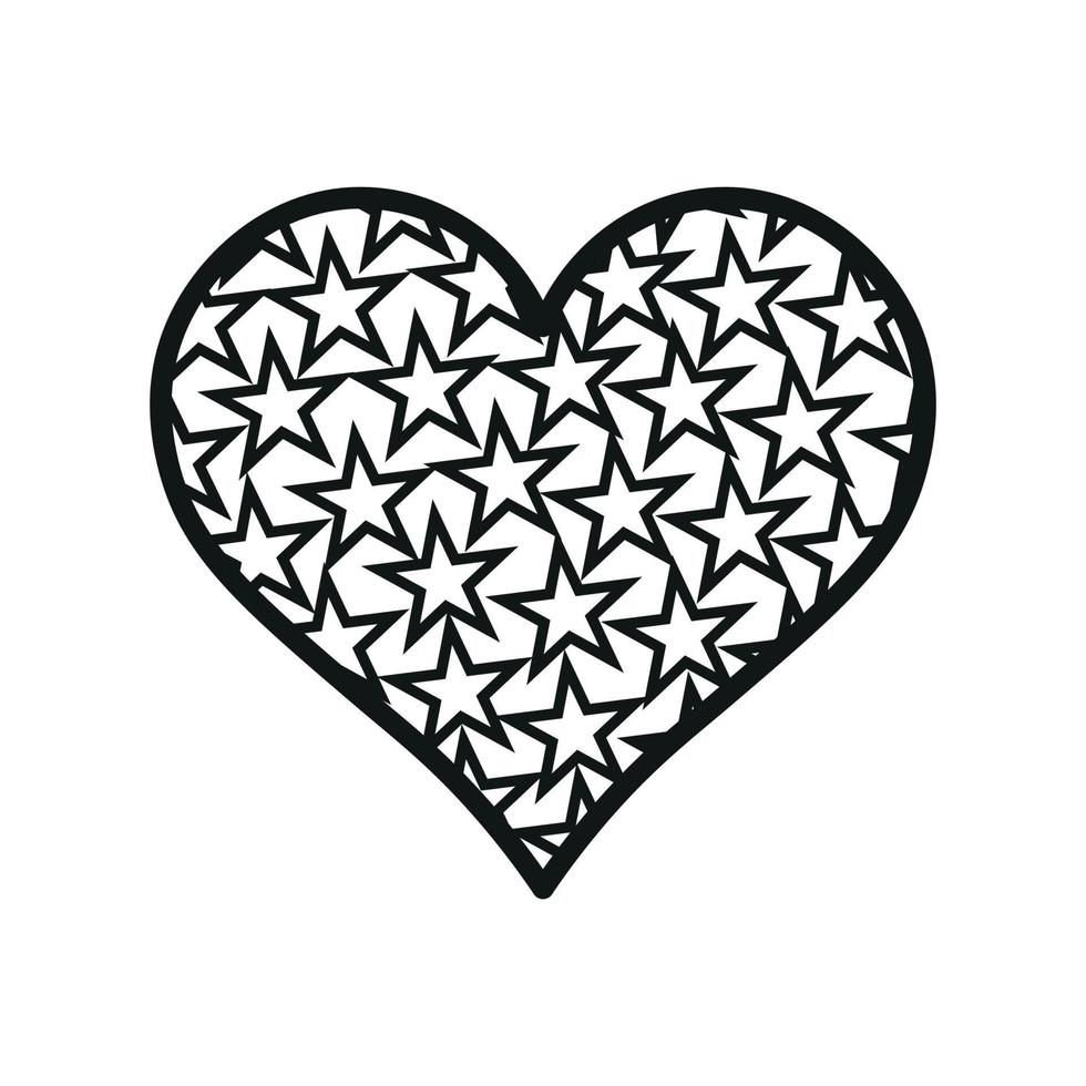 Vector illustration of heart