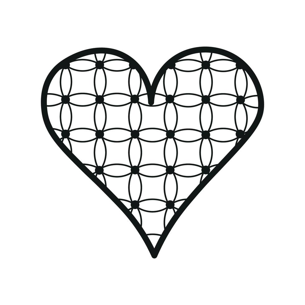 Vector illustration of heart