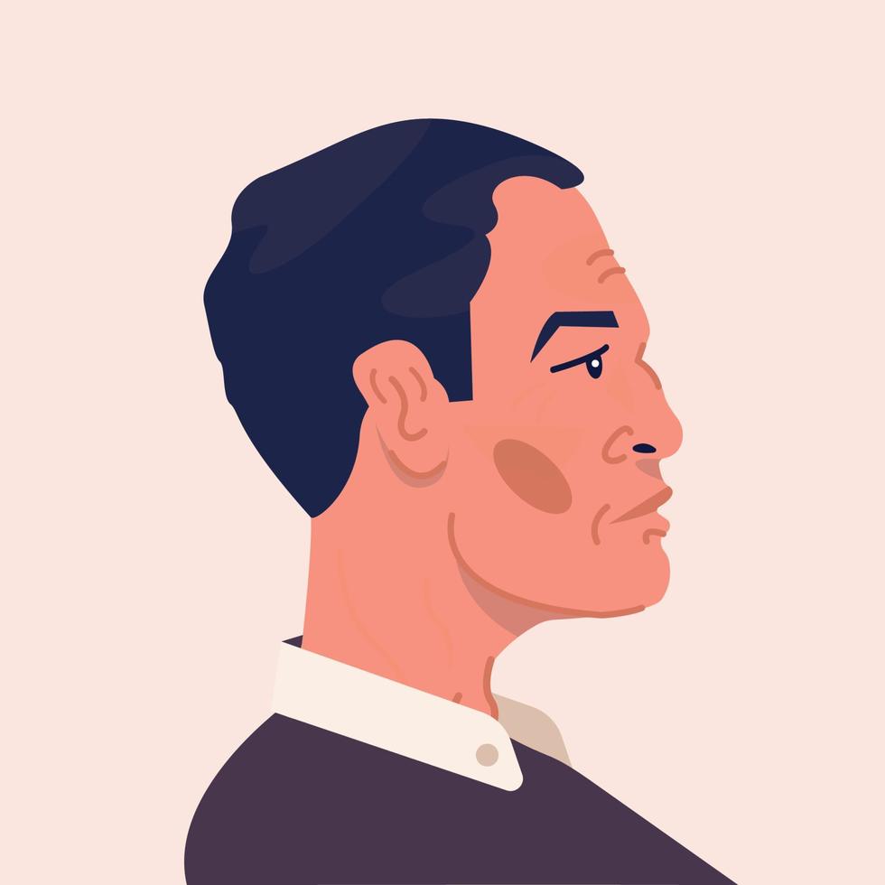 Avatar of man vector