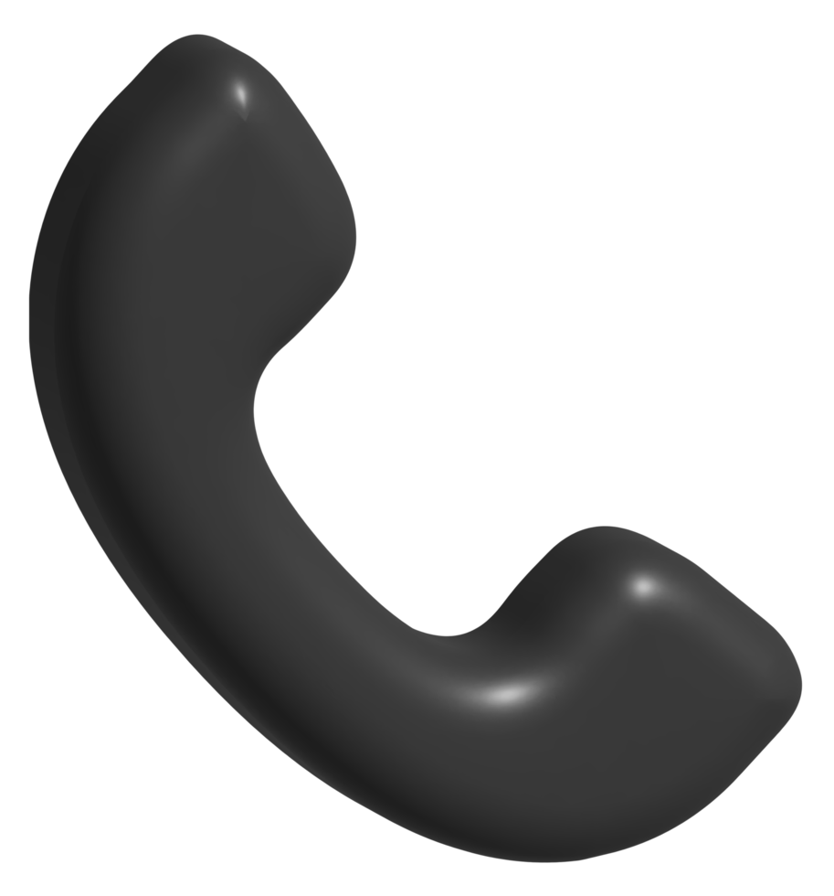 3d icon of call png