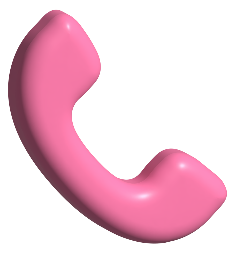 3d icon of call png