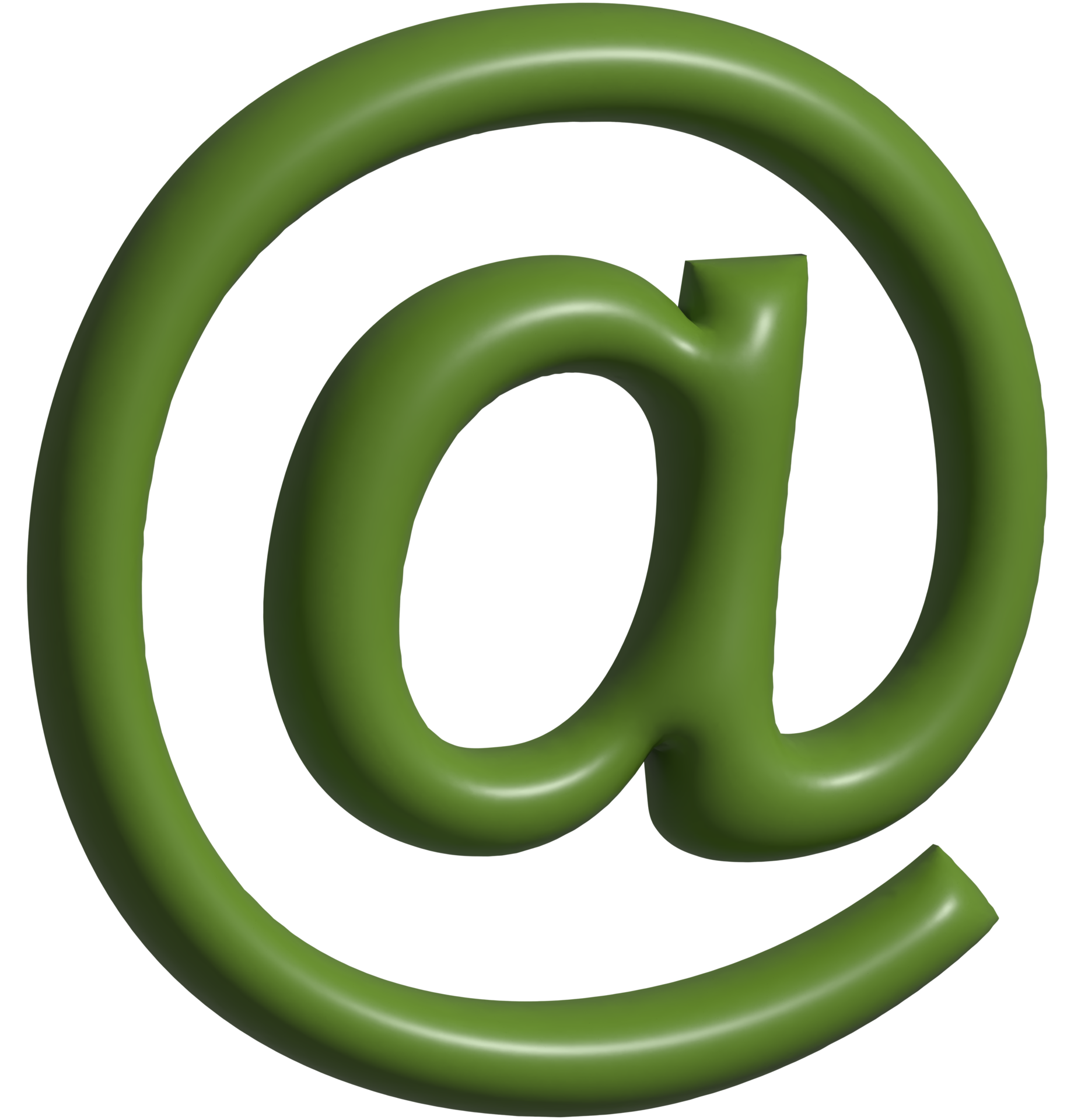 Icono 3d del s mbolo arroba 19022573 png