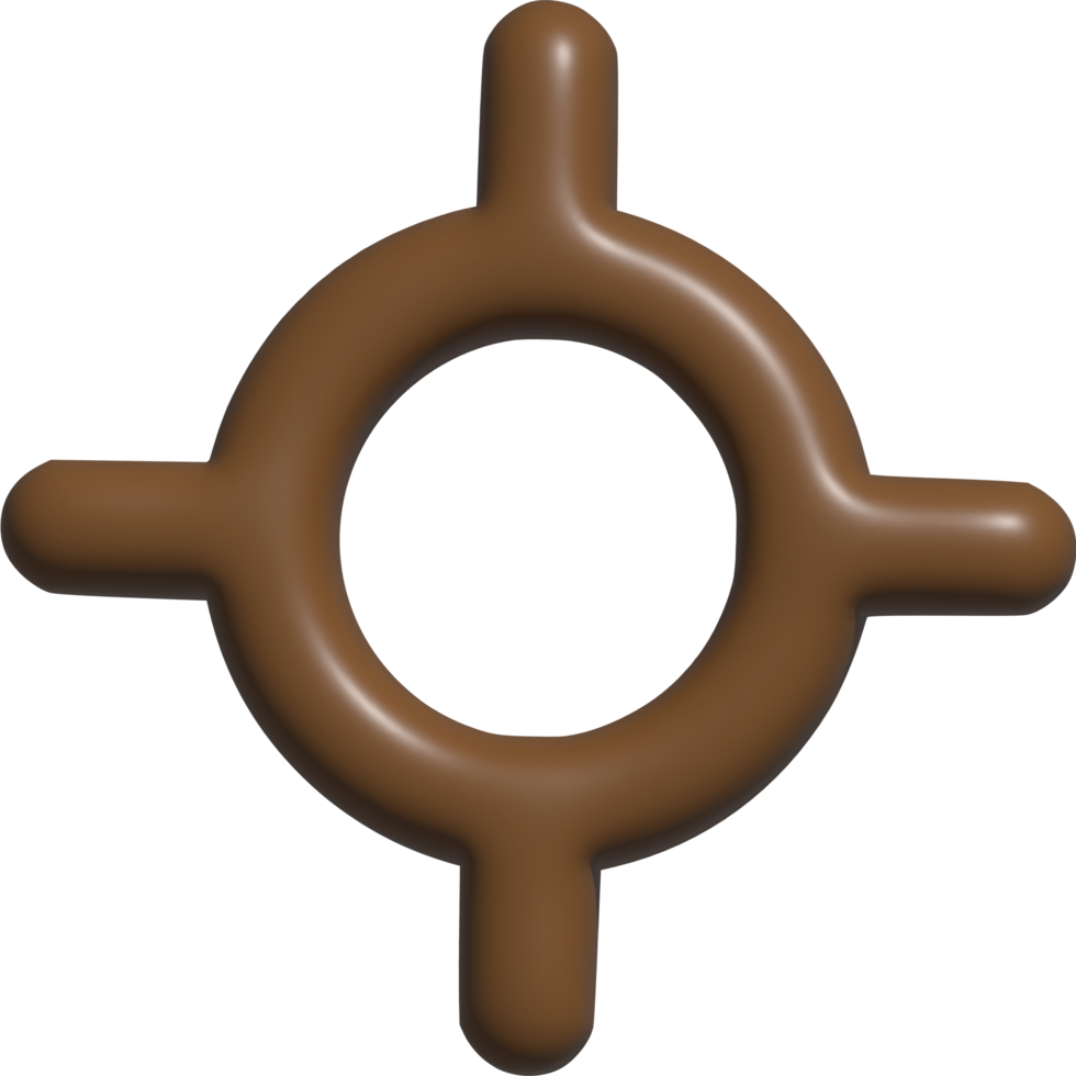 3d icon of target png