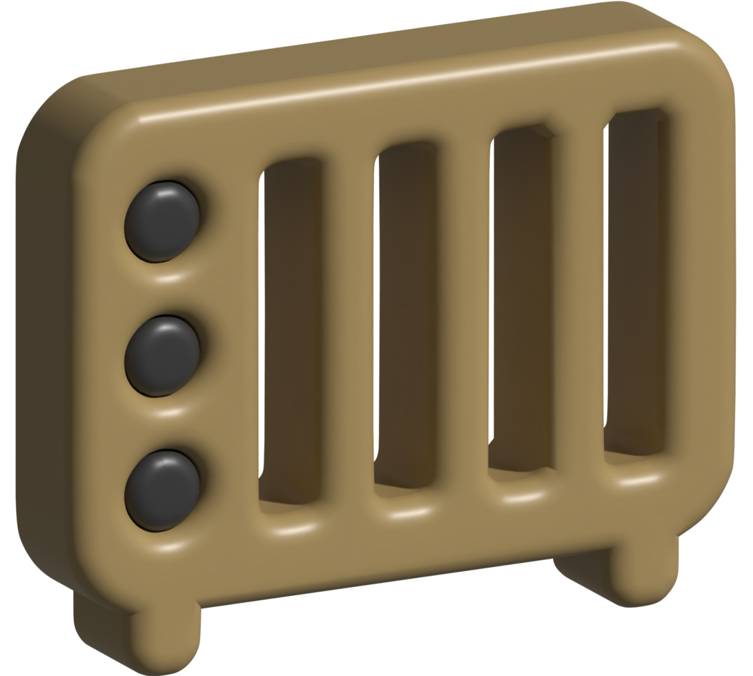 3d icon of radiator png