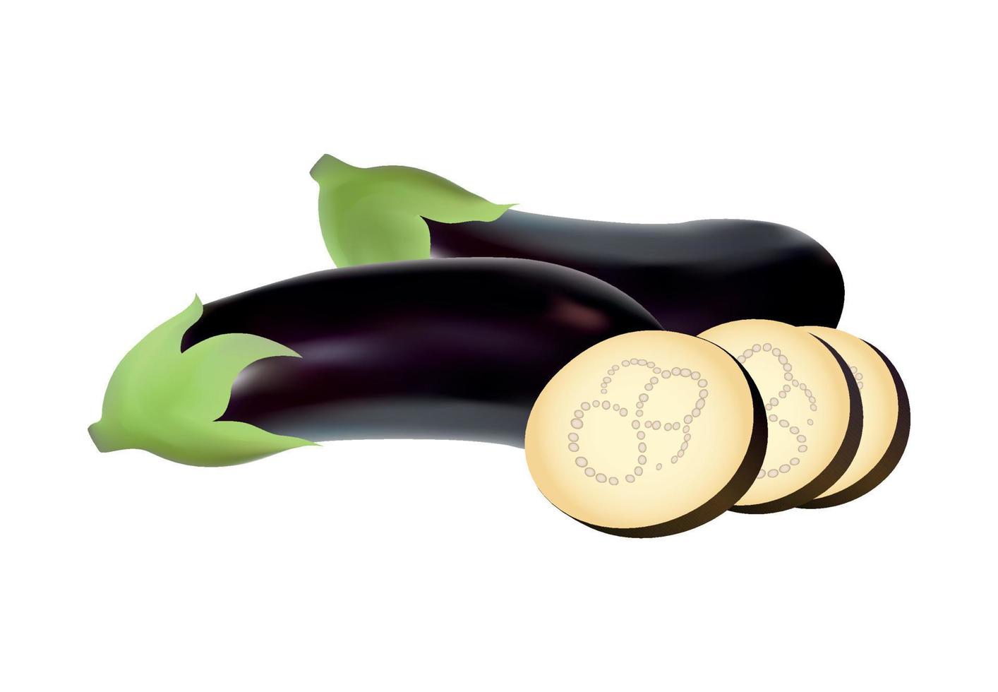 Vector illustration of Eggplant