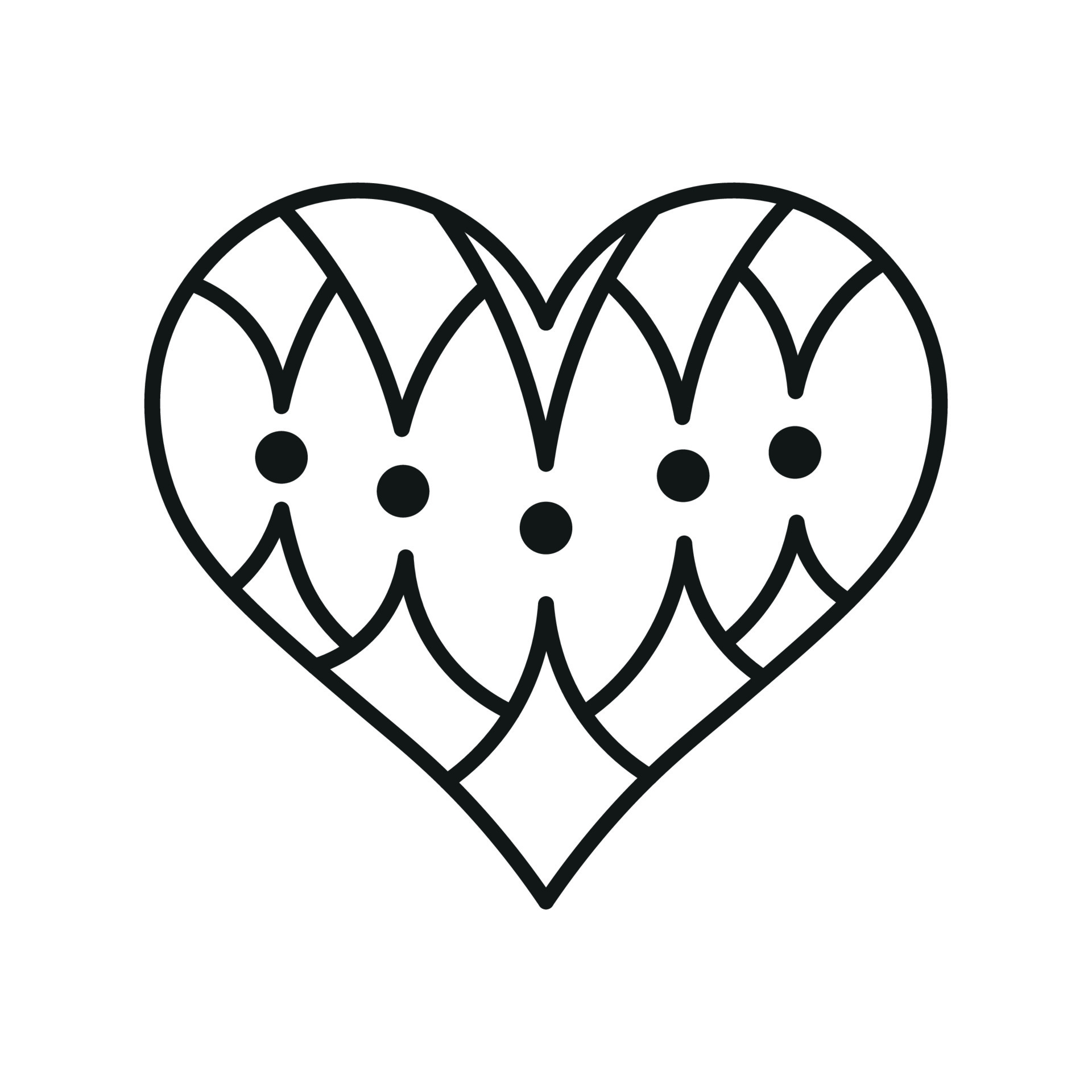 Vector illustration of heart 19022656 Vector Art at Vecteezy