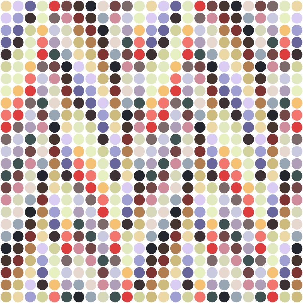 Abstract Dotted Colorful Background Texture. Abstract round seamless pattern. vector