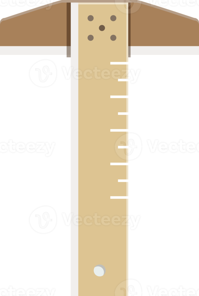 ruler bricklaying flat color png