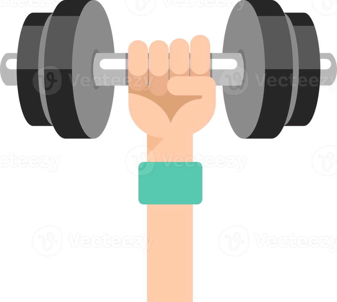 Dumbbell symbol colr png