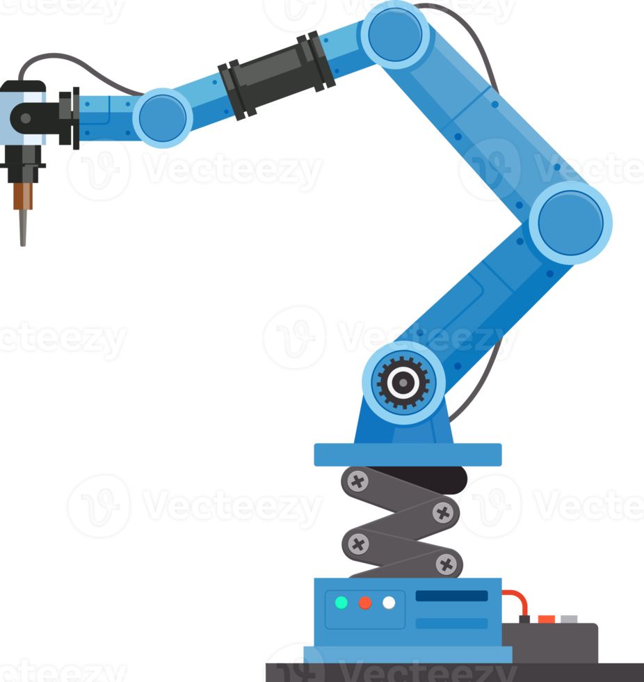 Robotic arm Industrial png