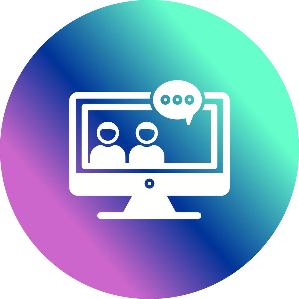 Conversation Vector Icon