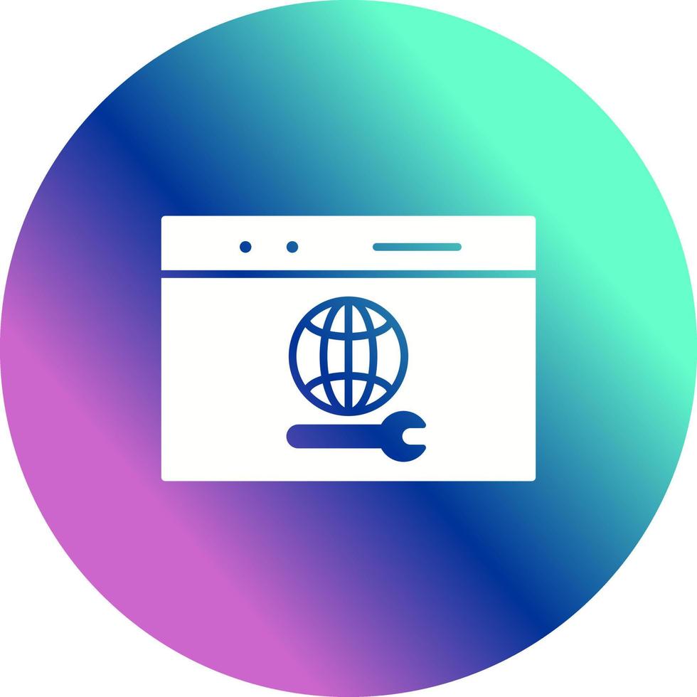 Unique Web Support Vector Icon