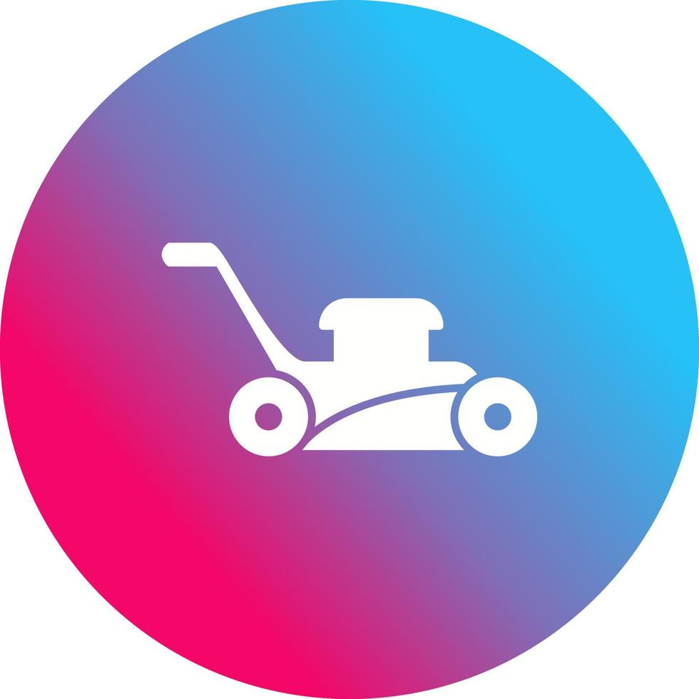Lawn Mower Vector Icon
