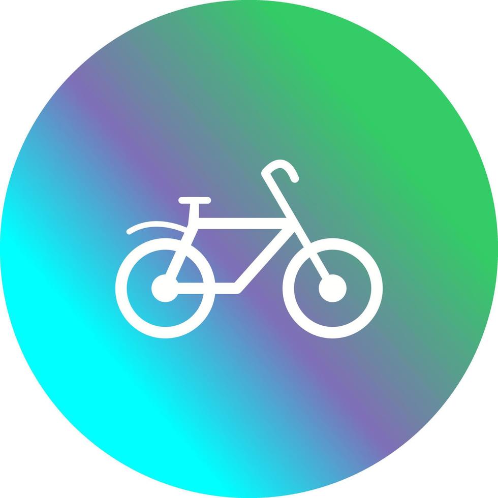 icono de vector de bicicleta