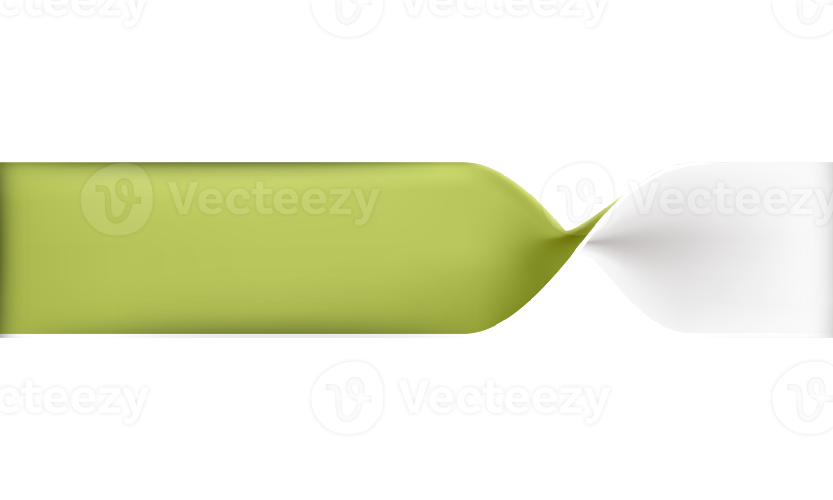 modèle de bannière de torsion png