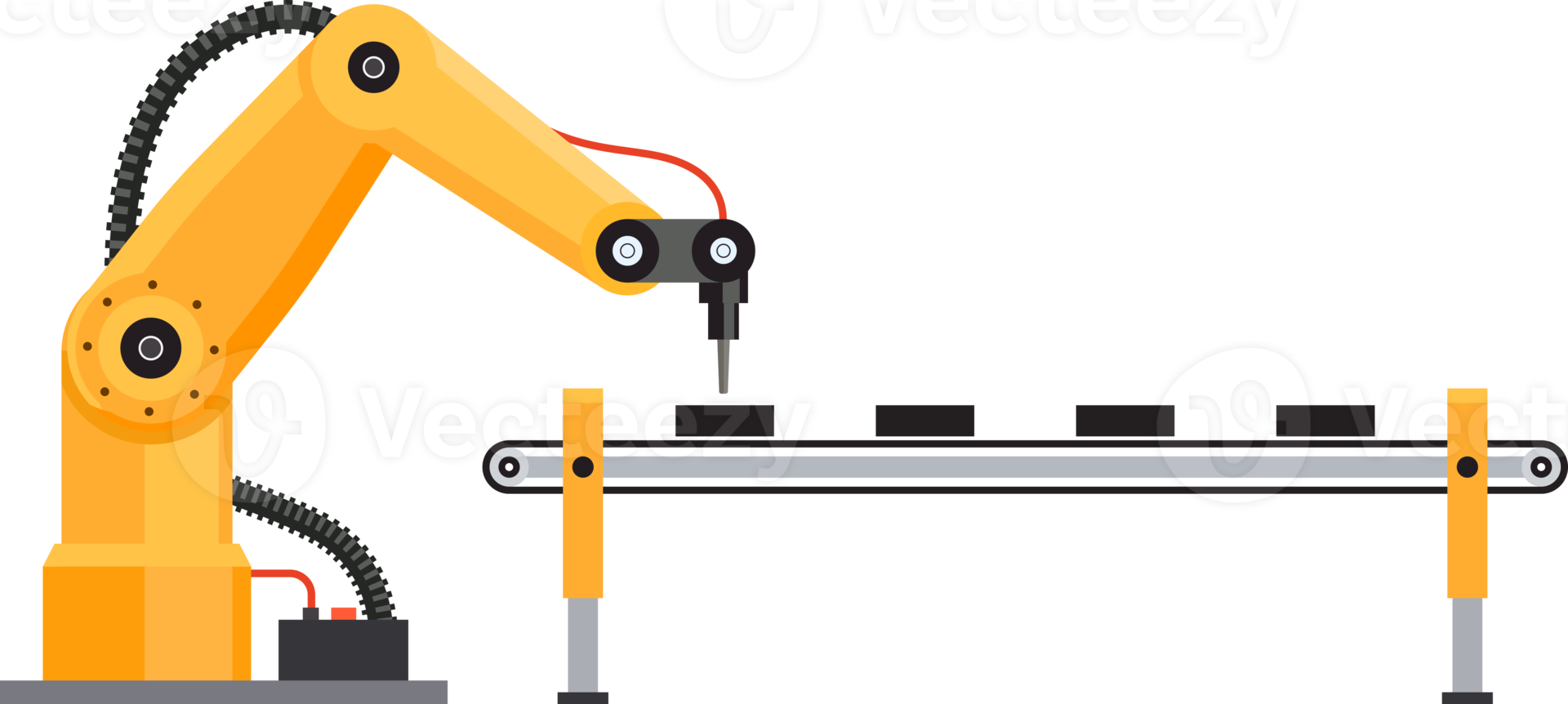 Robotic arm Industrial png