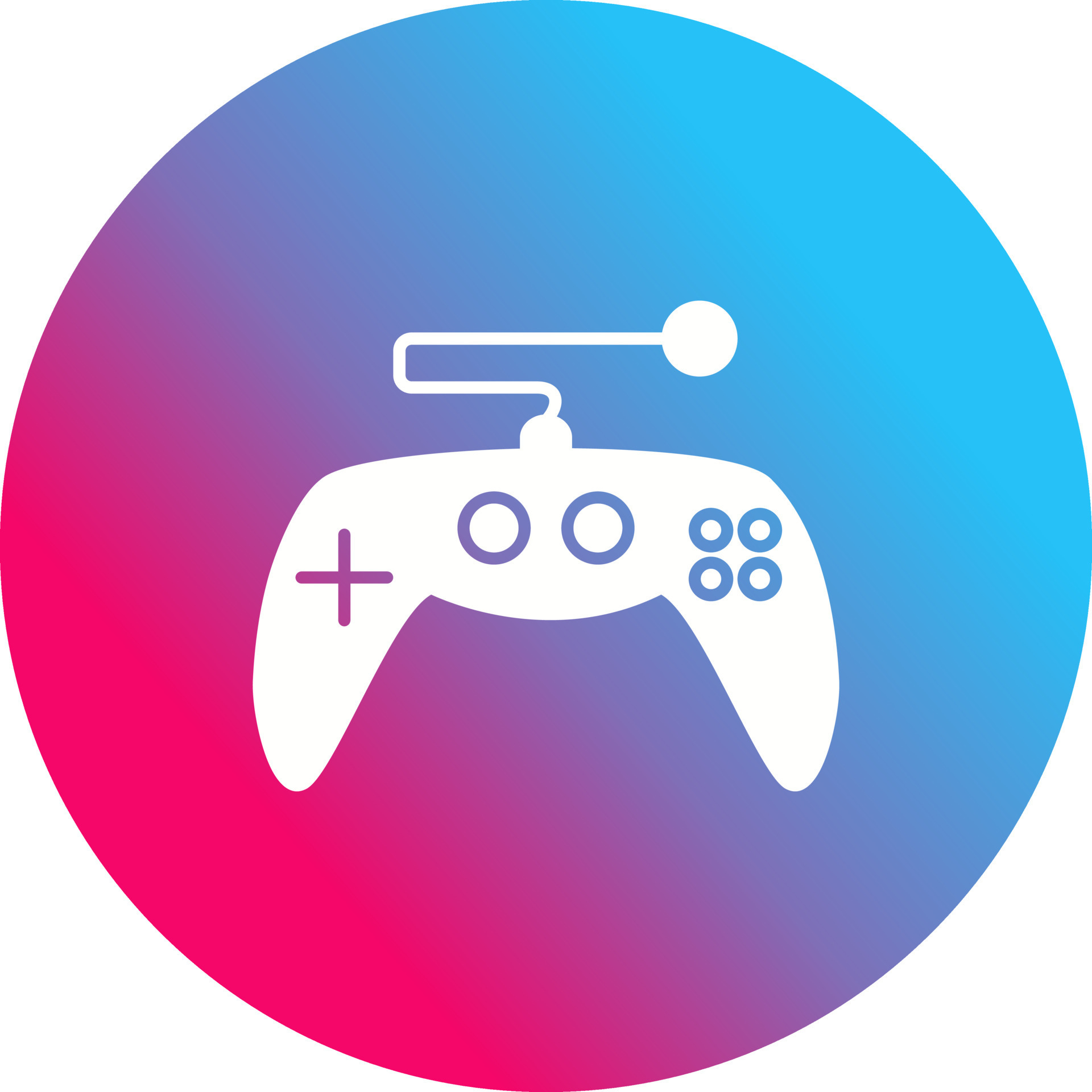 Unique Gaming Control Vector Icon 19024105 Vector Art at Vecteezy