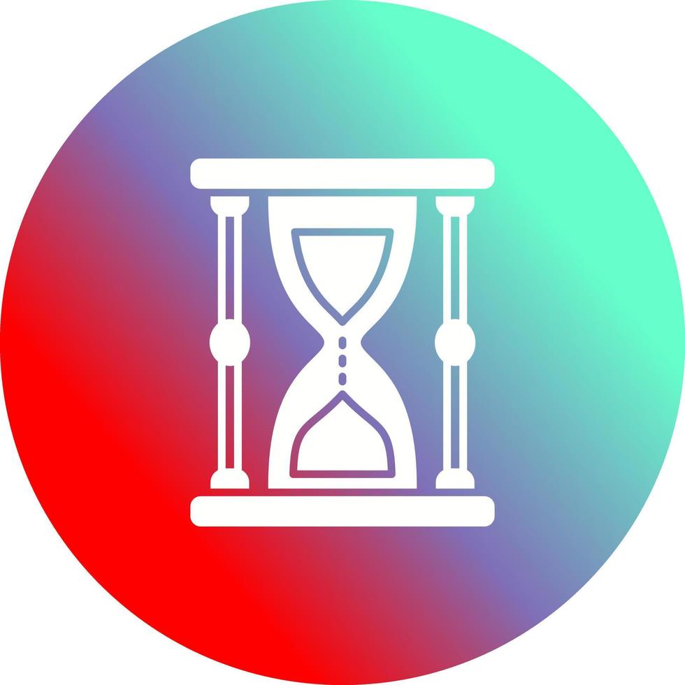 icono de vector de reloj de arena