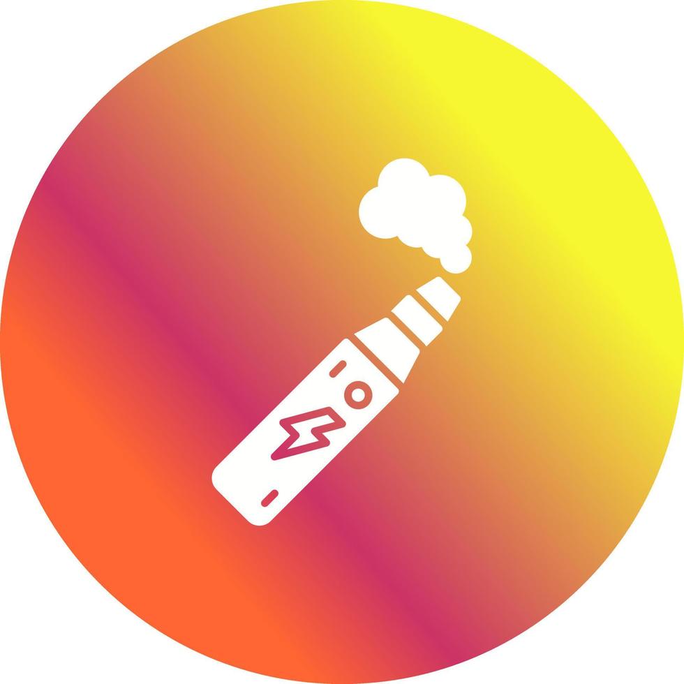 Electronic Cigarette Vector Icon