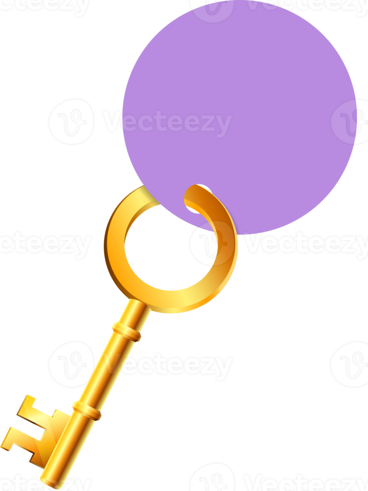 Key banner symbol png