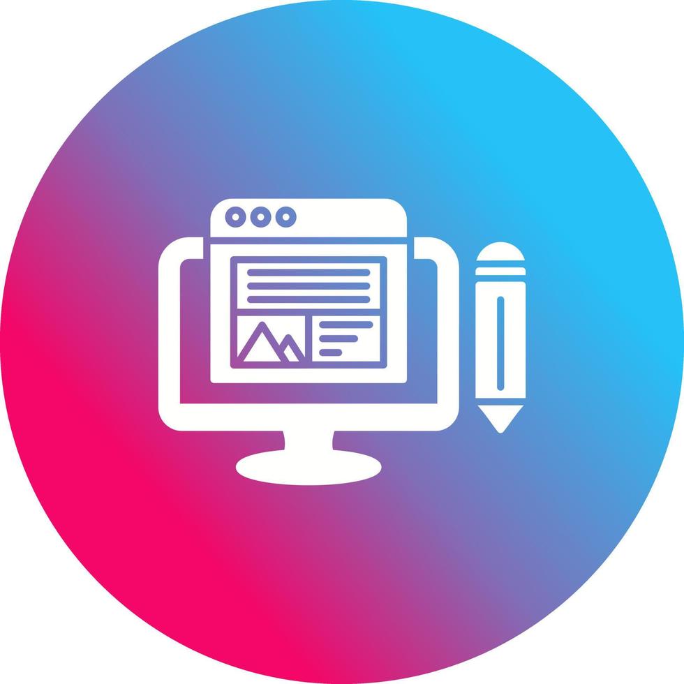 Web Design Vector Icon
