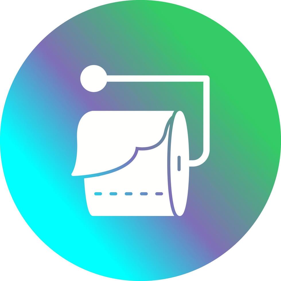 Tissue Roll Vector Icon