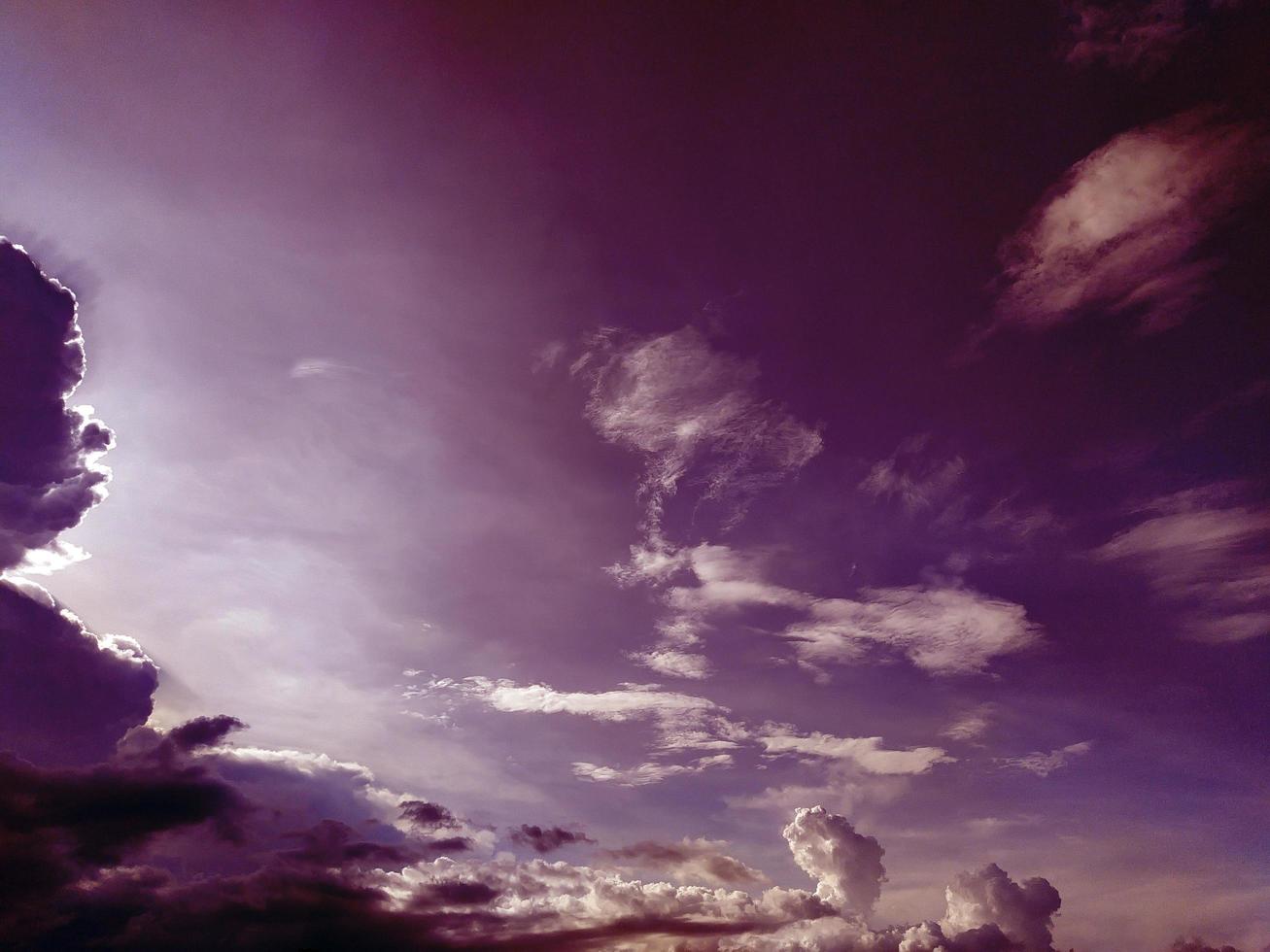 Sky and clouds. Background of pastel pattern texture. photo