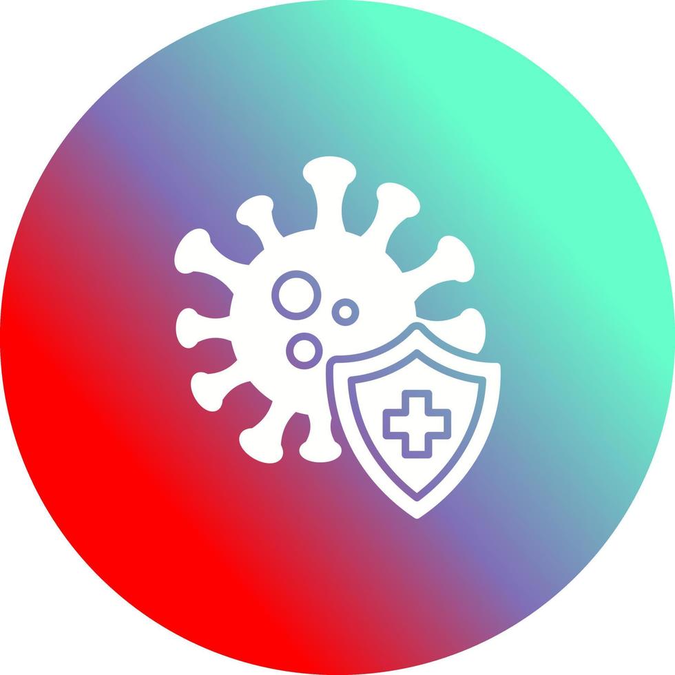 icono de vector de protección médica