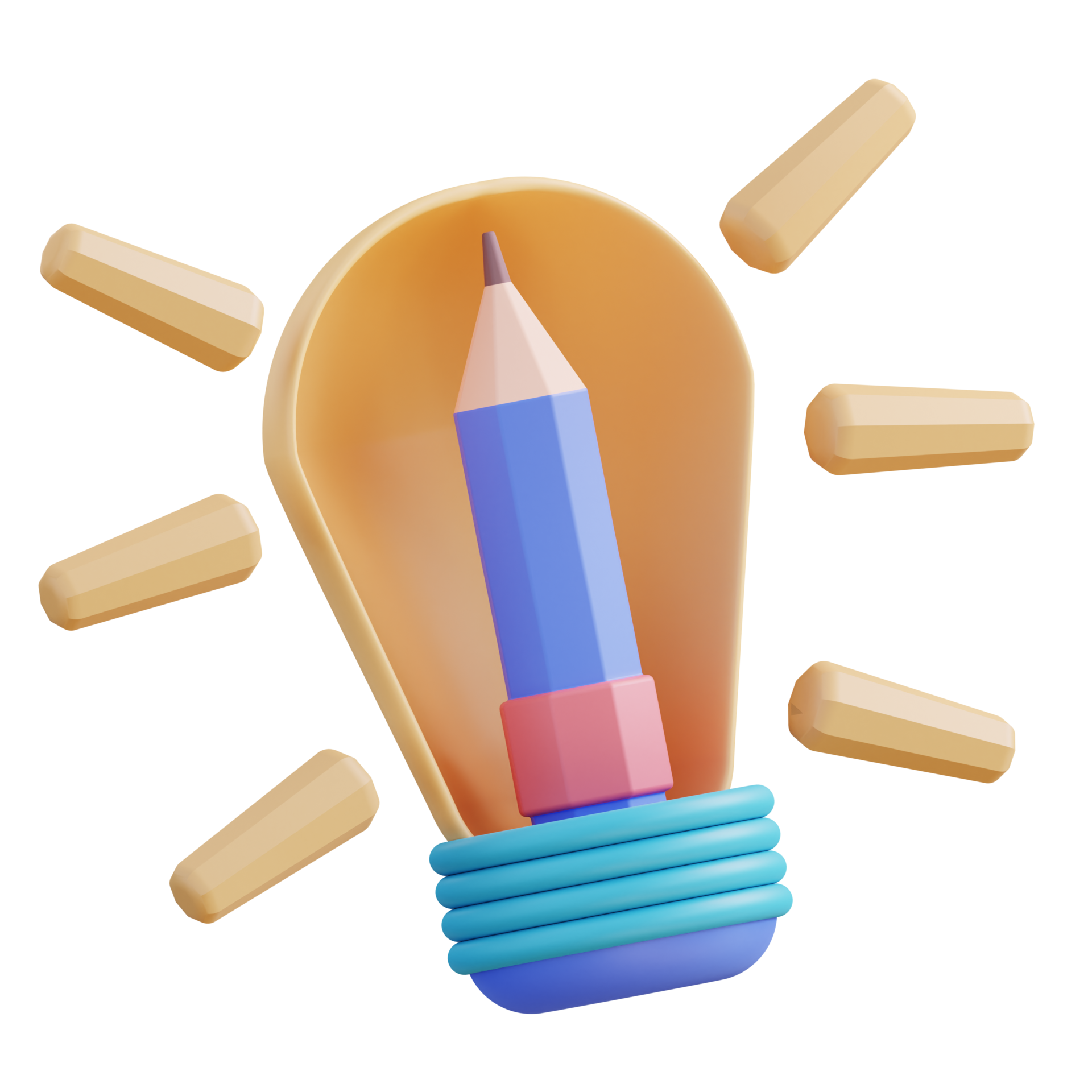 3D Illustrator Pencil And Ideas 19024779 PNG 3d-illustrator-pencil-and-ideas-19024779-png