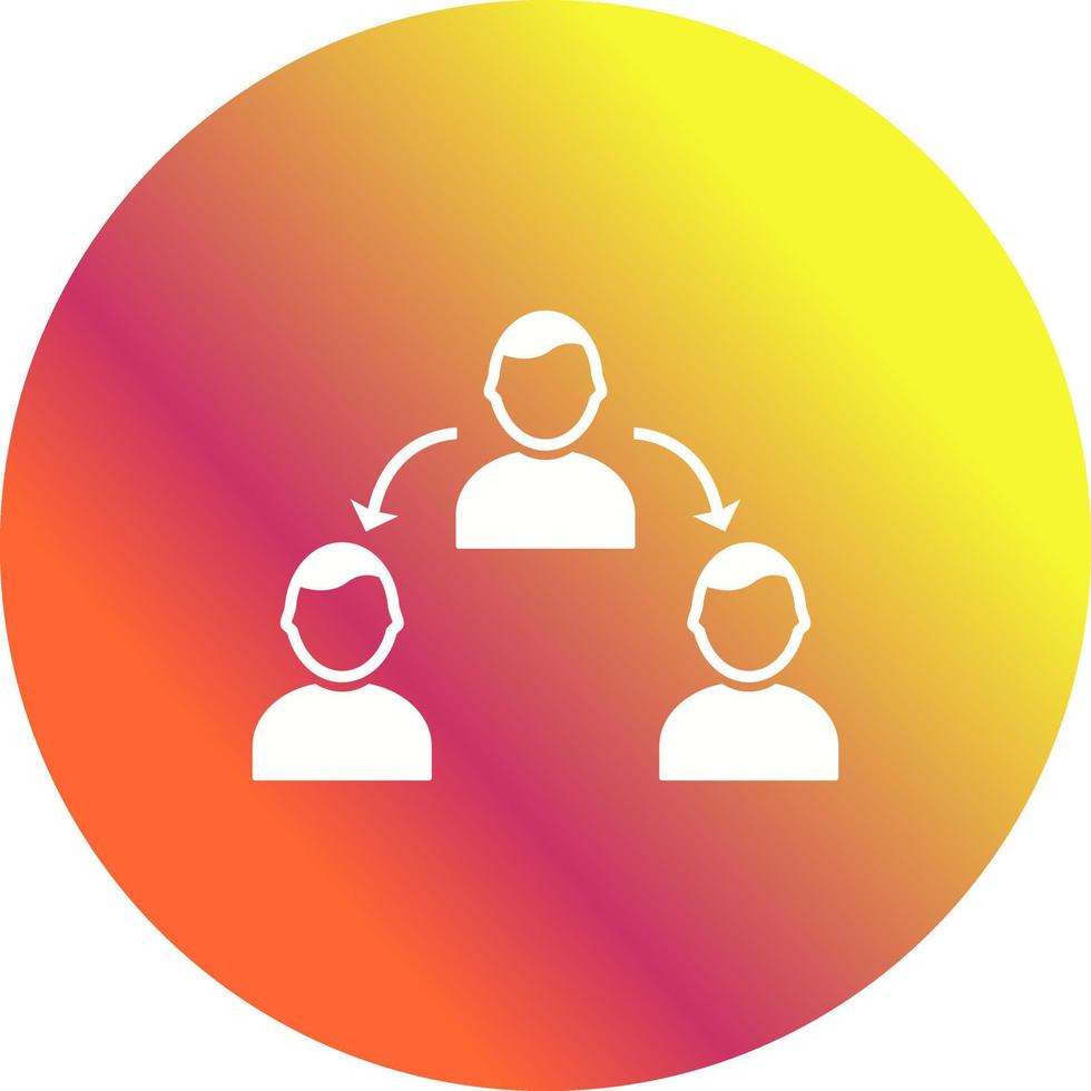 Connected Profiles Vector Icon