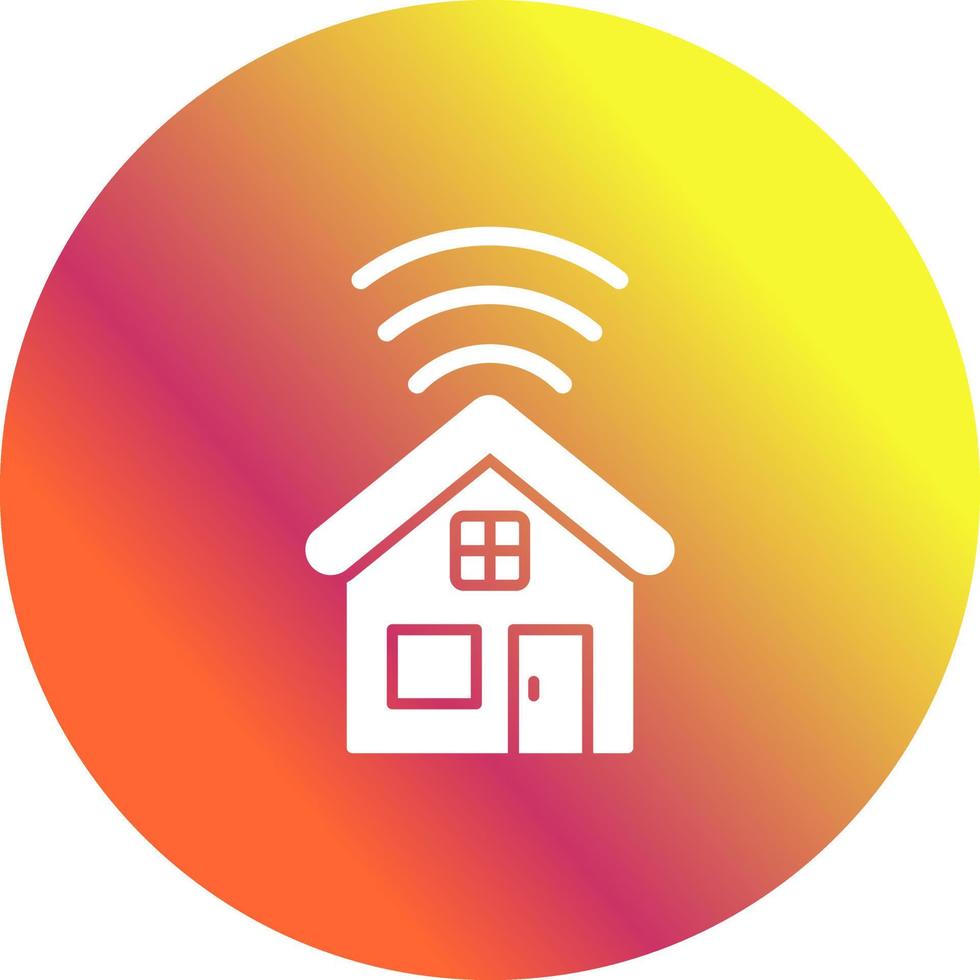 Smart House Vector Icon